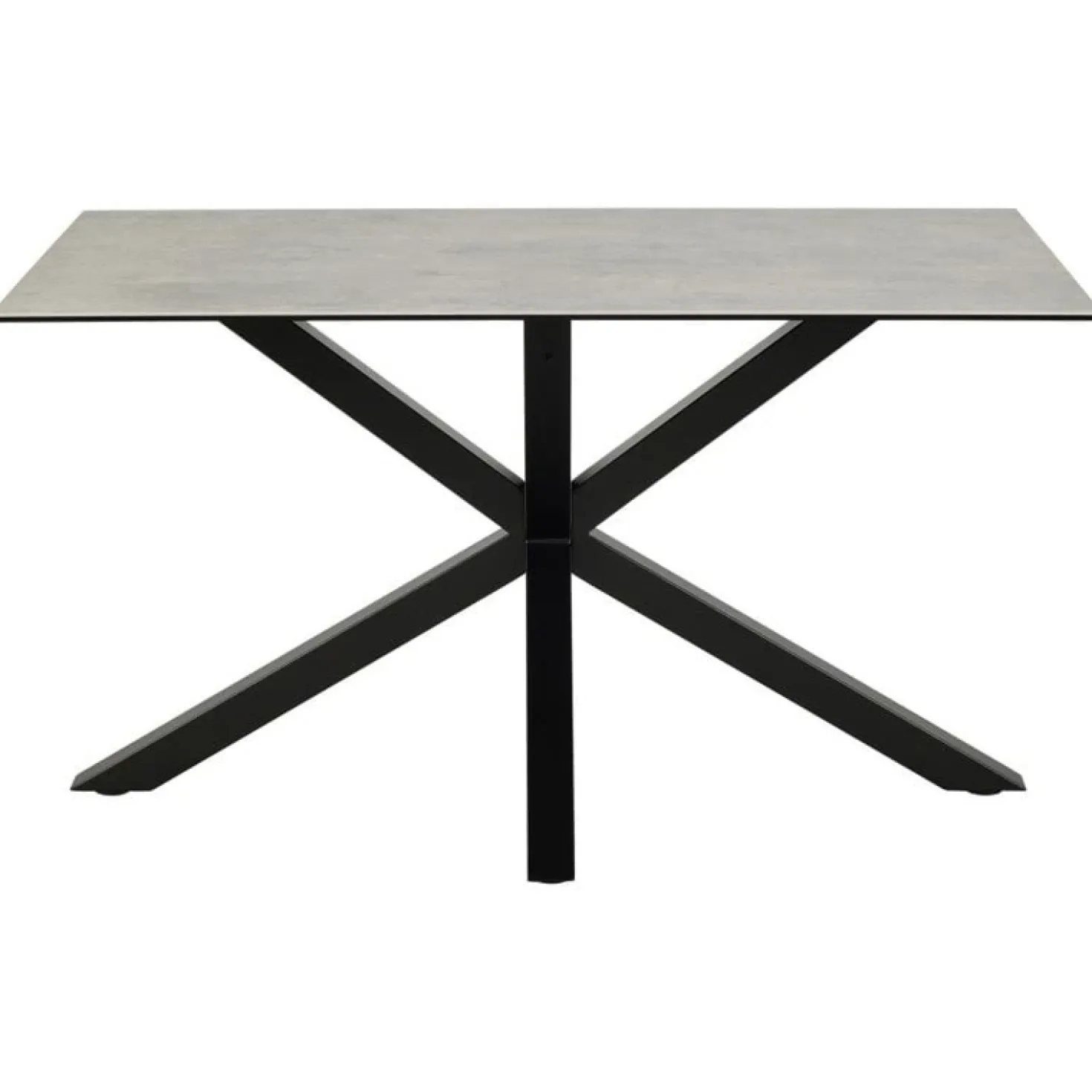 Zuvio Eettafel Grijs Keramiek 135cm