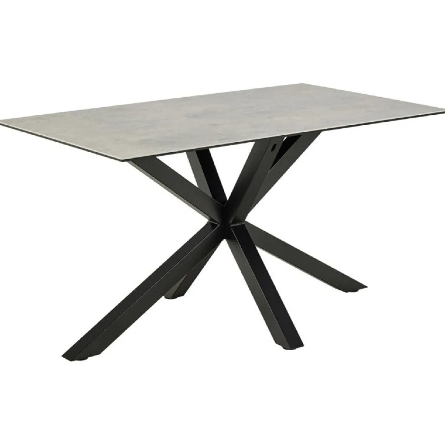 Zuvio Eettafel Grijs Keramiek 135cm