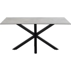Zuvio Eettafel Grijs Keramiek 160cm