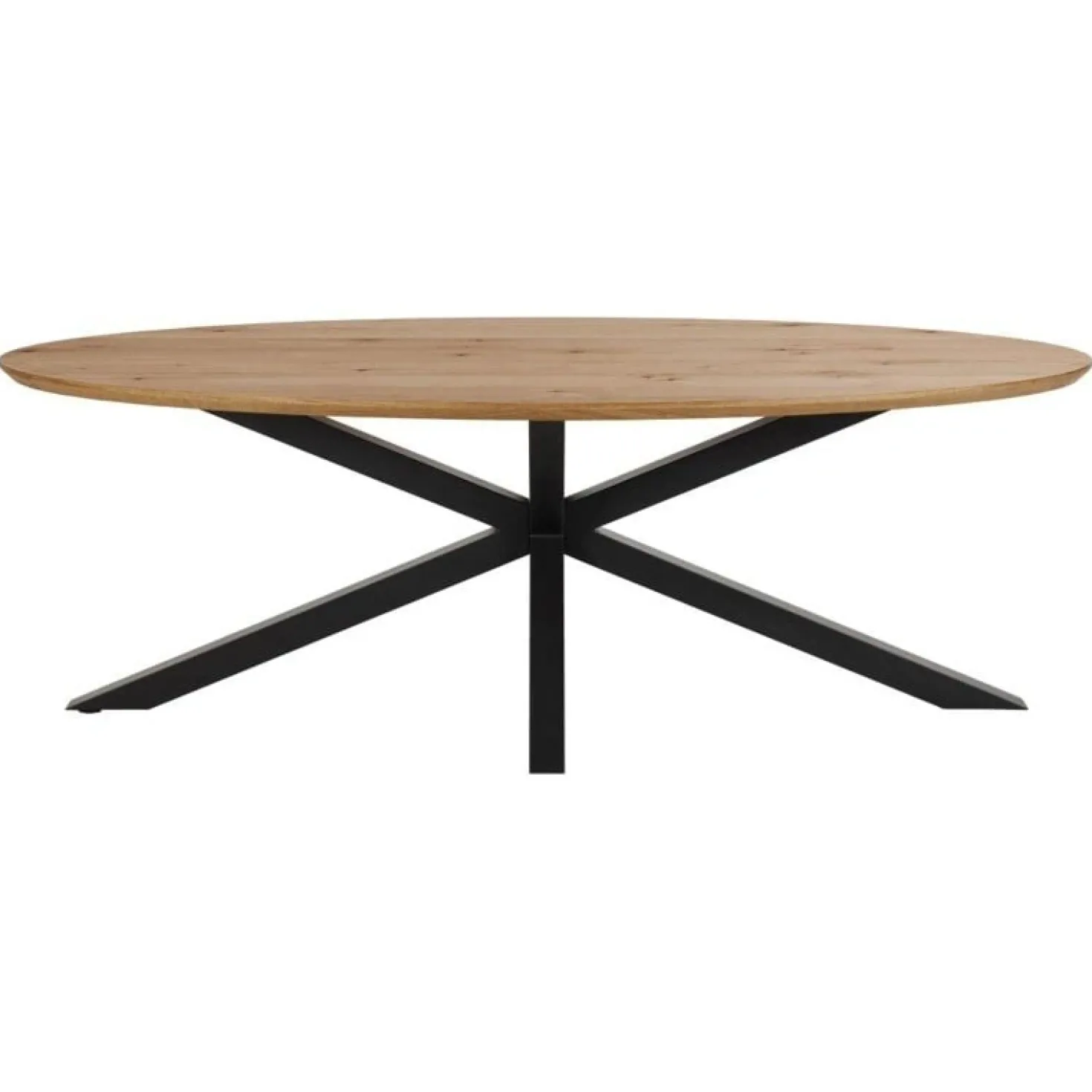 Zuvio Eettafel ovaal Naturel 220cm