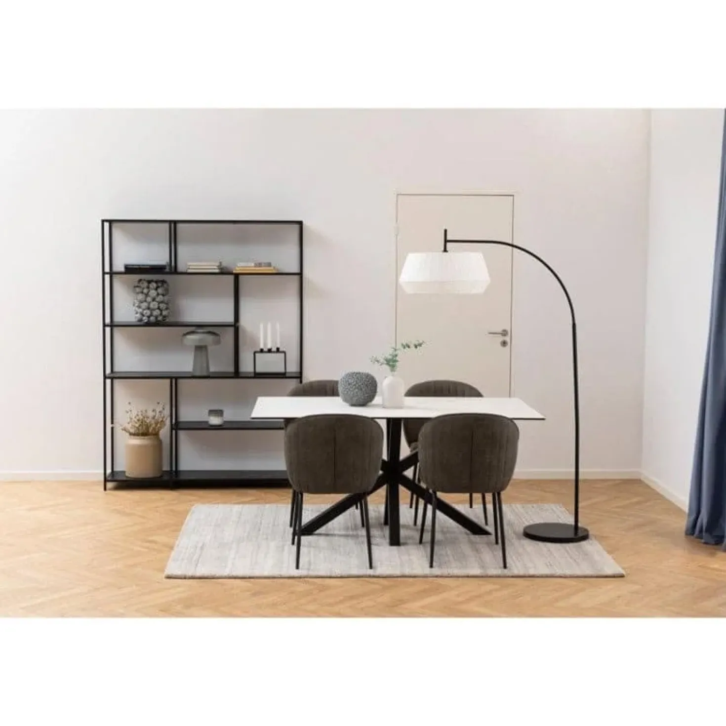 Zuvio Eettafel Wit Keramiek 160cm