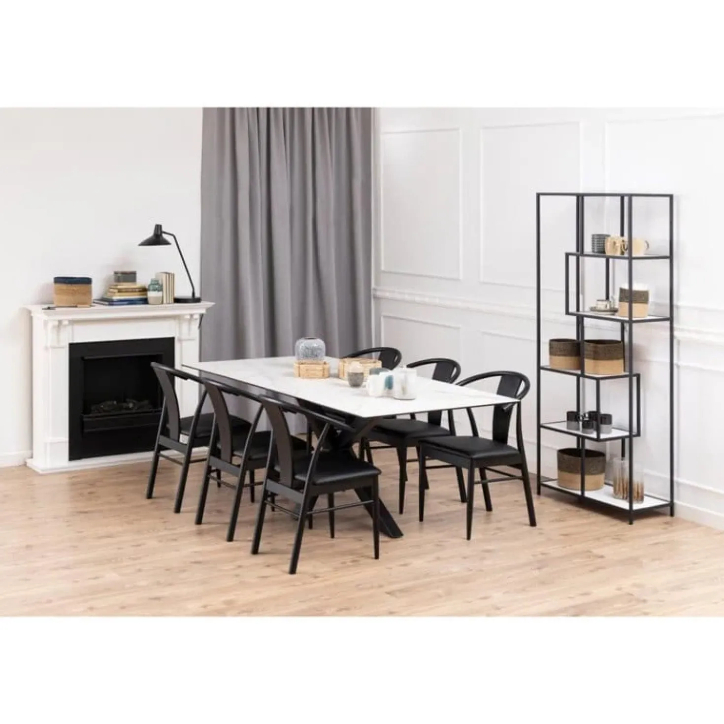 Zuvio Eettafel Wit Keramiek 200cm