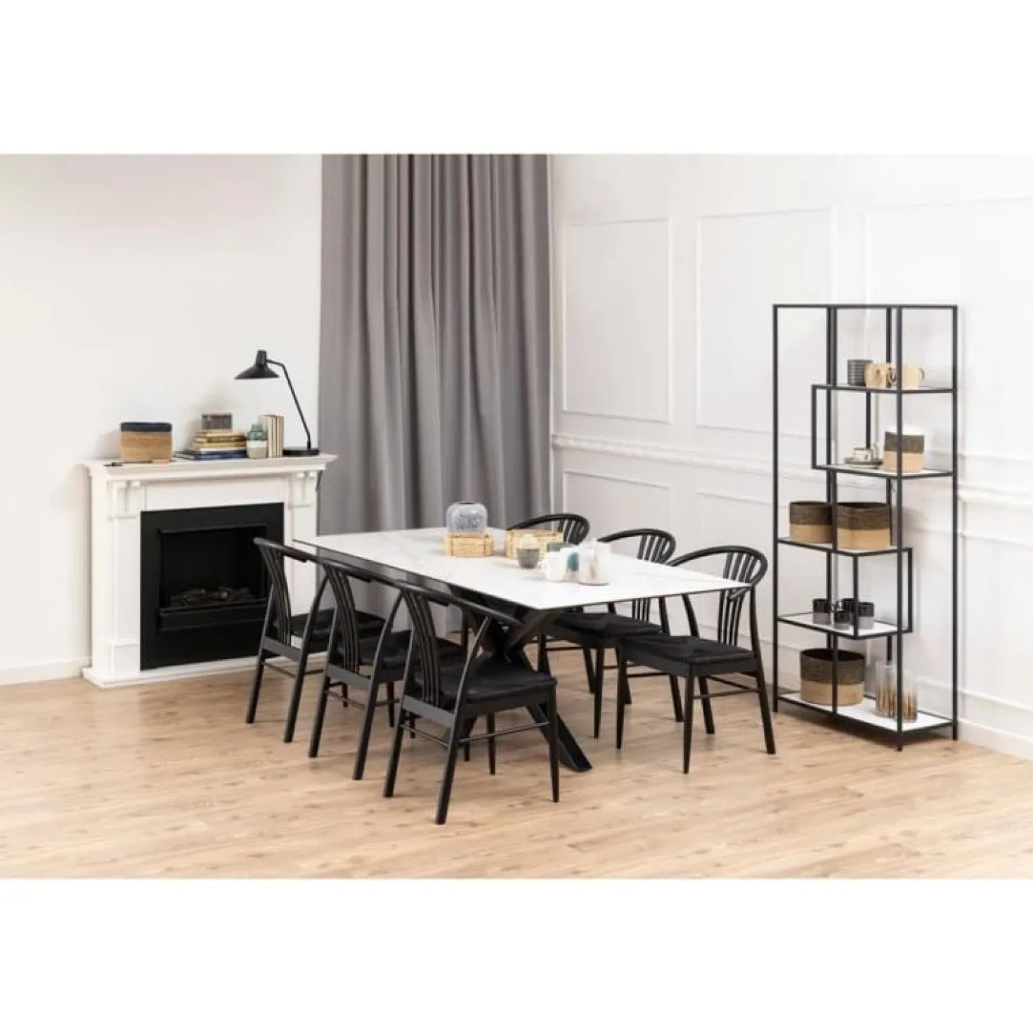 Zuvio Eettafel Wit Keramiek 200cm