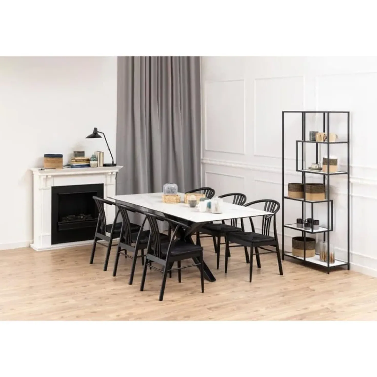 Zuvio Eettafel Wit Keramiek 200cm