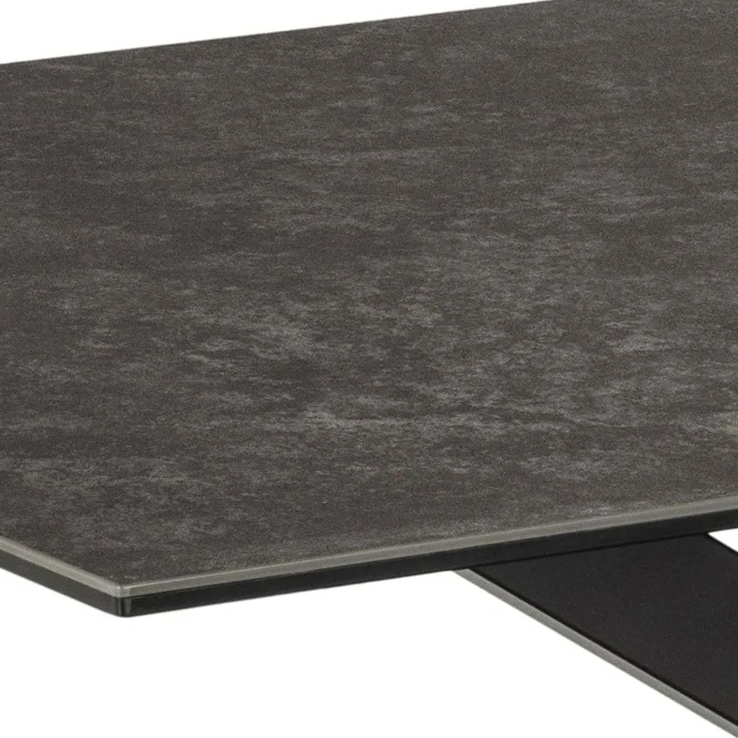Zuvio Eettafel Zwart Keramiek 160cm