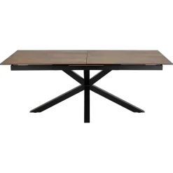 Zuvio Uitschuifbare Eettafel Bruin Keramiek 240cm