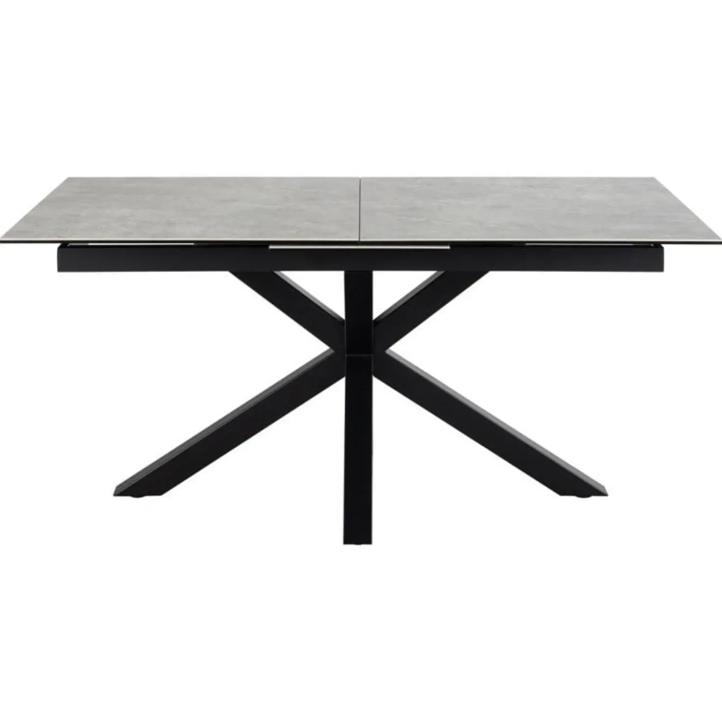 Zuvio Uitschuifbare Eettafel Grijs Keramiek 210cm