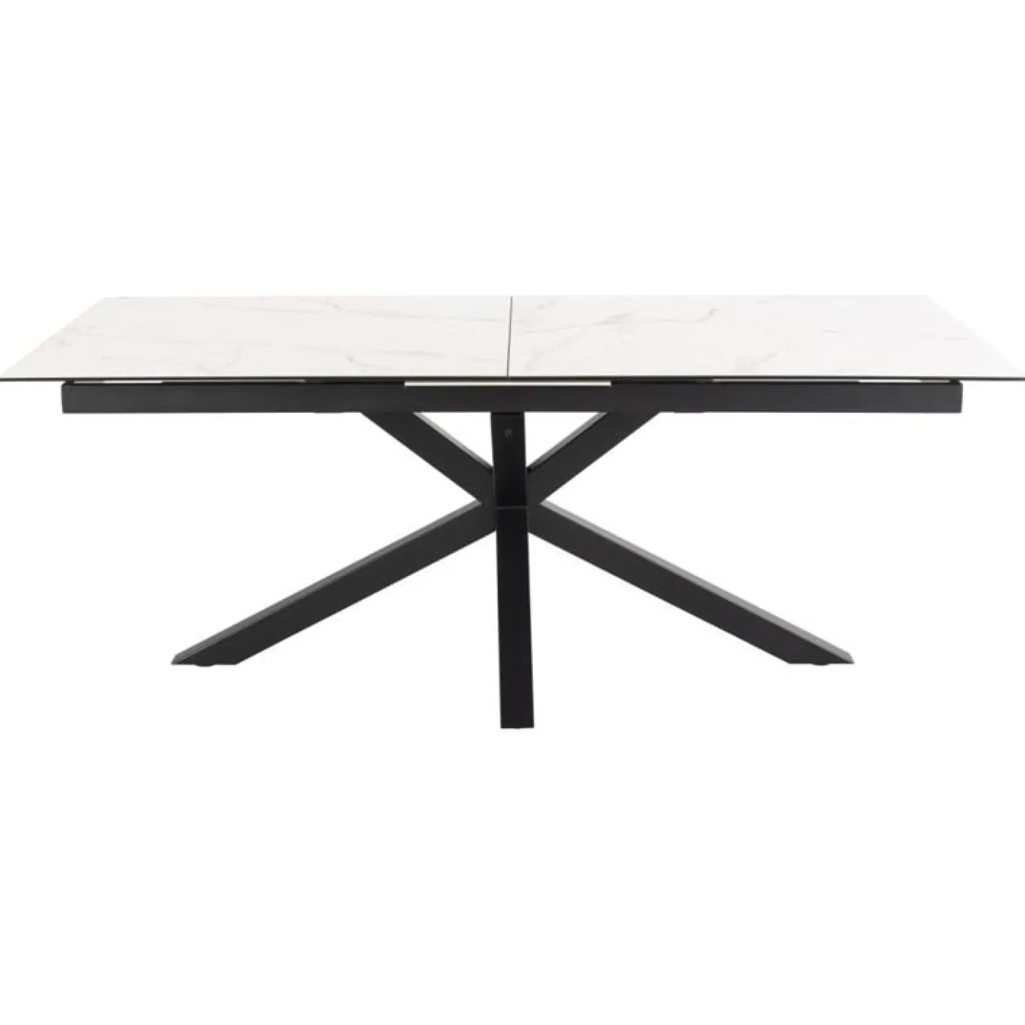 Zuvio Uitschuifbare Eettafel Wit Keramiek 240cm
