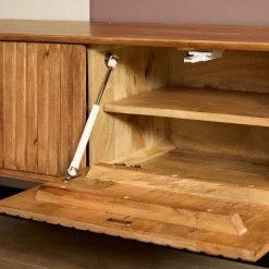 Zwevend Tv meubel Martin Naturel 200 cm