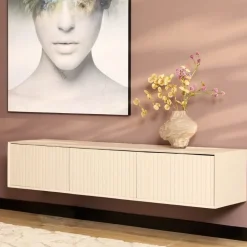 Zwevend Tv meubel Martin Zand 160 cm