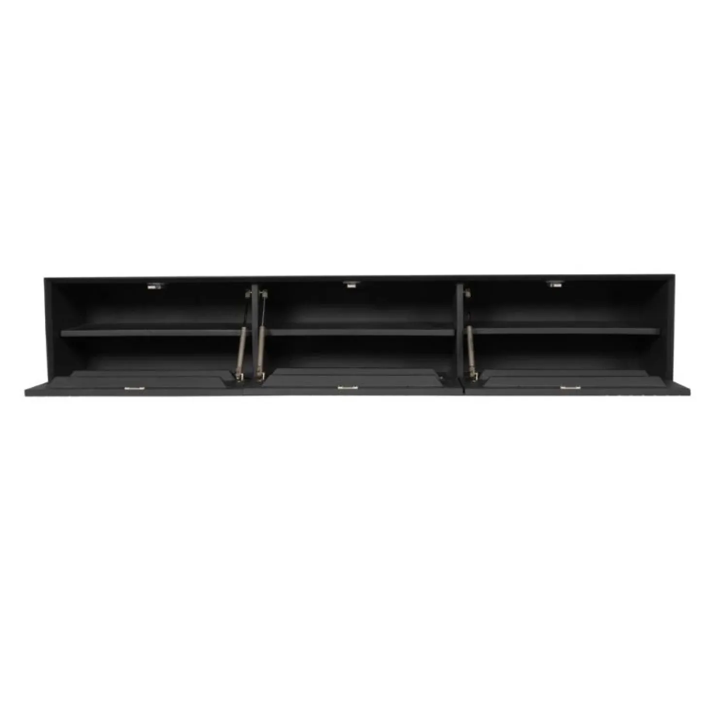 Zwevend Tv meubel Martin Zwart 160 cm
