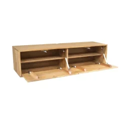 Zwevend Tv meubel Melanie Naturel 120 cm