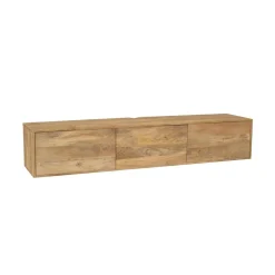 Zwevend Tv meubel Melanie Naturel 160 cm