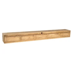 Zwevend Tv meubel Melanie Naturel 280 cm