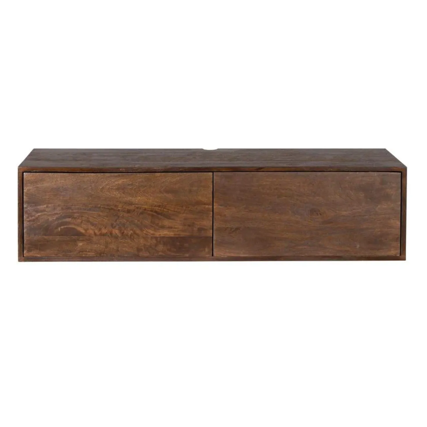 Zwevend Tv meubel Melanie Walnoot 120cm