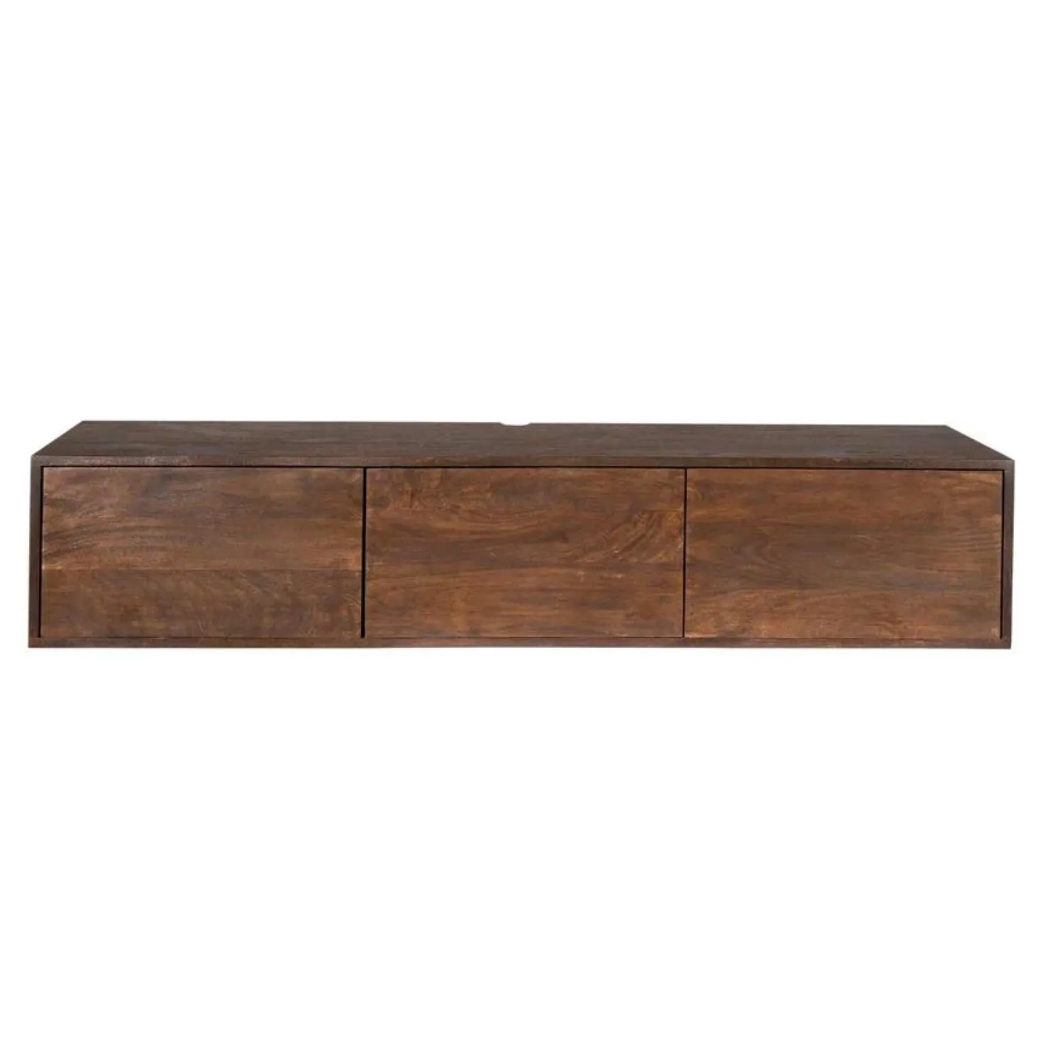 Zwevend Tv meubel Melanie Walnoot 160cm