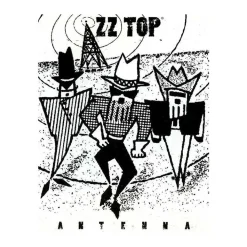 ZZTOP Antenna- metalen bord